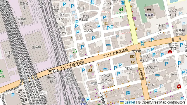 KS7大宮会議室の周辺地図