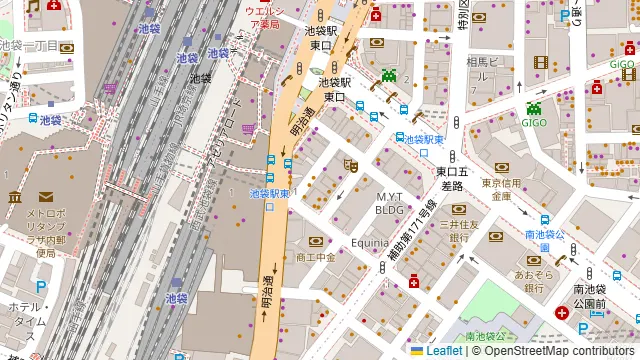 完全個室居酒屋 串ばってん 池袋店の周辺地図