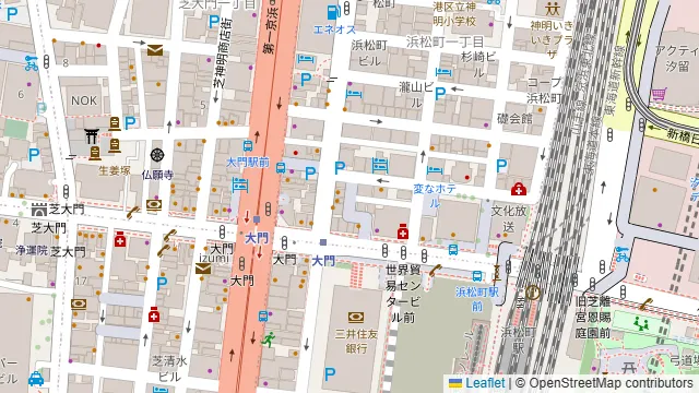 辰金の周辺地図