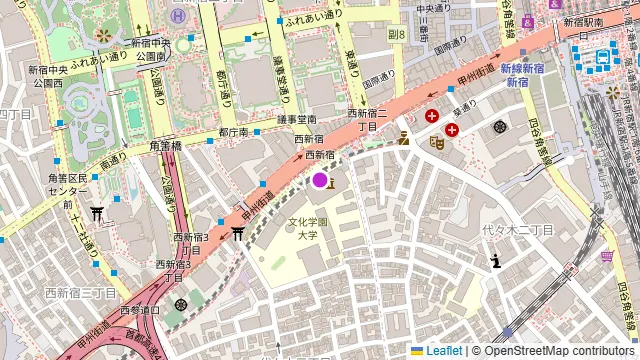 SALVATORE CUOMO & BAR 代々木の周辺地図