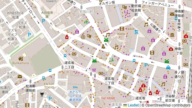 Sakura Garden 渋谷本店の周辺地図