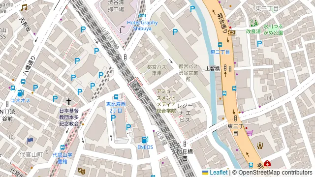 shiny渋谷南の周辺地図