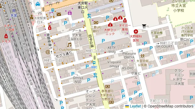 肉割烹 喰心(くうしん)の周辺地図