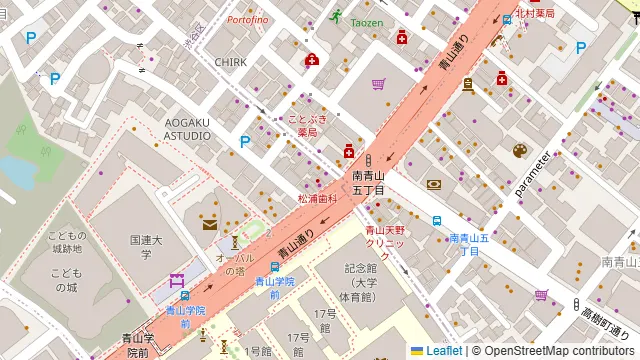 表参道バル エルヴエロの周辺地図