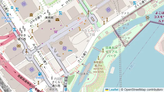 世界のビール博物館 横浜店の周辺地図
