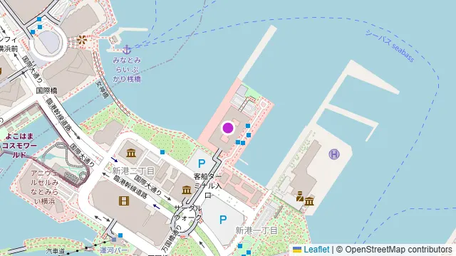 COLONIAL BEACHの周辺地図