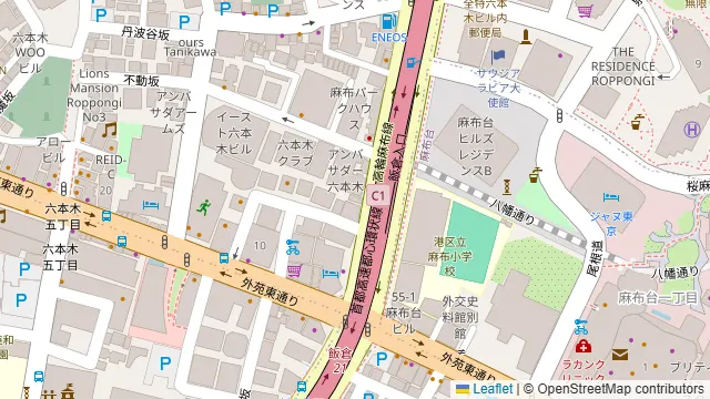 BAR Queen’s-Qの周辺地図