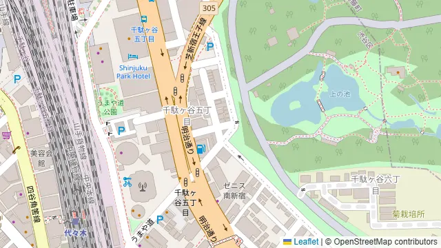 シュラスコレストラン ALEGRIA Shinjukuの周辺地図