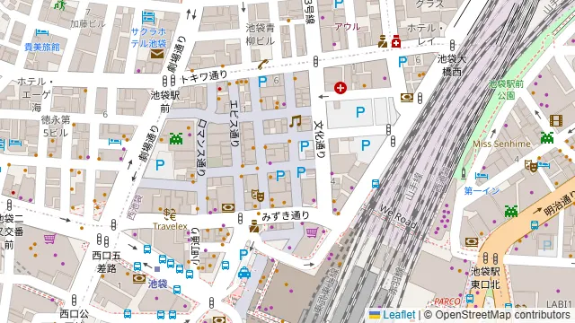 ITAKORE 池袋店の周辺地図