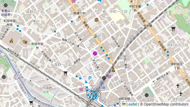 ジーニーズ 町田店の周辺地図