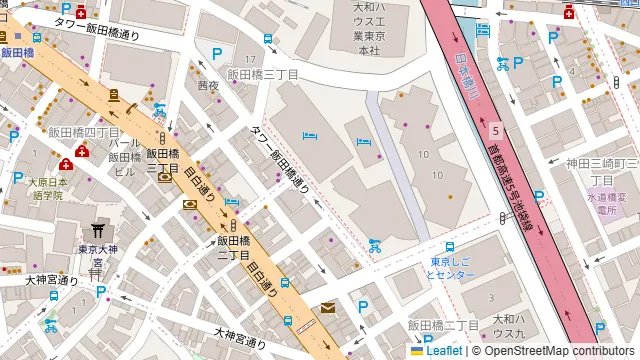 ベルトラン ラーシェ ル ブルターニュ 神楽坂の周辺地図