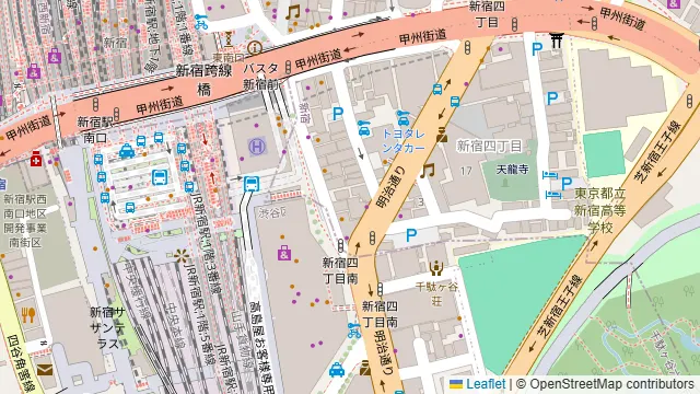 RISTORANTE VENIRE VENIREの周辺地図
