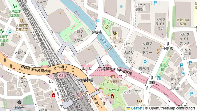大崎キッチン – OSAKI KITCHEN –の周辺地図