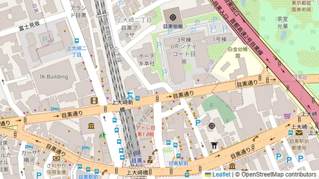 GOBLIN.目黒店の周辺地図