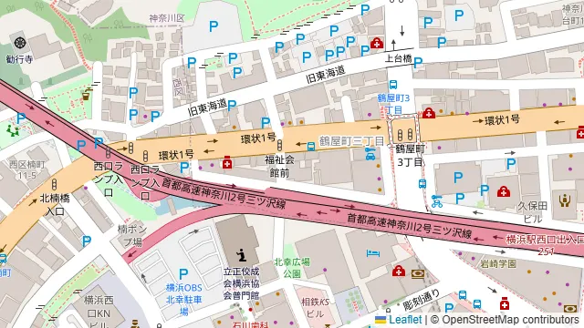 中国料理&タイ料理 チャイハナ 横浜西口店の周辺地図