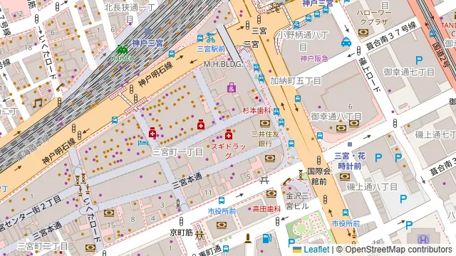 レンタルスペース フォレストの周辺地図
