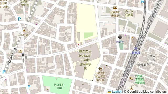 ふれあい貸し会議室 池袋ミラノの周辺地図