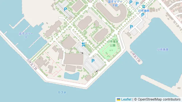 リビエラ逗子マリーナの周辺地図