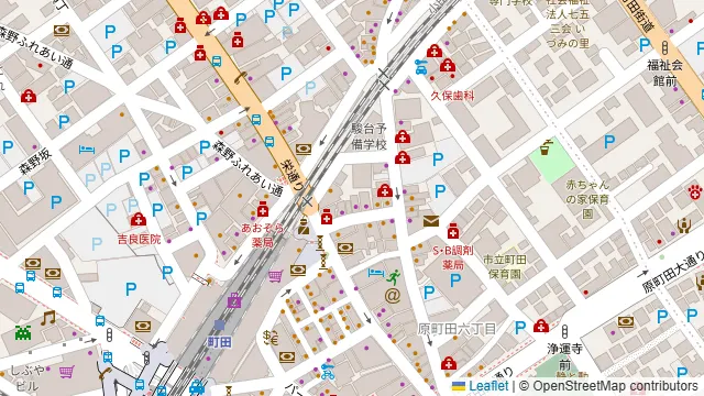 カリブのバル 町田駅前店の周辺地図