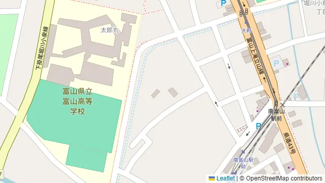 美容室アランジェの周辺地図