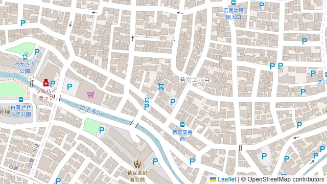 タイ屋台居酒屋 ダオタイ 阿佐ヶ谷本店の周辺地図