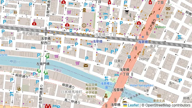 with/U浅草橋・秋葉原の周辺地図