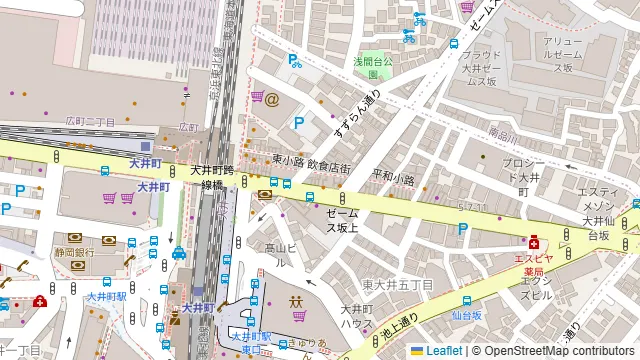イタリアンバル CONA 大井町店の周辺地図