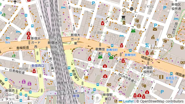 CheeseTable 新宿店の周辺地図