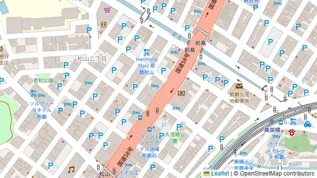 andwork Okinawaの周辺地図