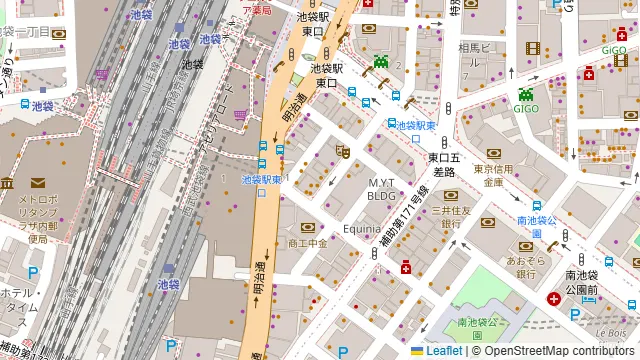 座135(ザ イサゴ) 池袋本店の周辺地図