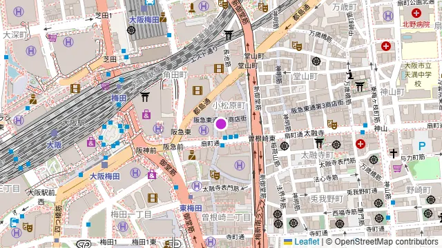 KOHOKUの周辺地図