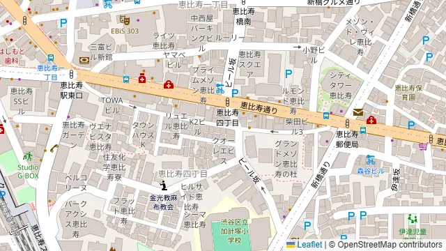 ROCA ITALIAN LOUNGEの周辺地図