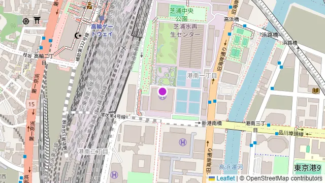 ブッチャー・リパブリック 品川 シカゴピザ&BBQステーキの周辺地図