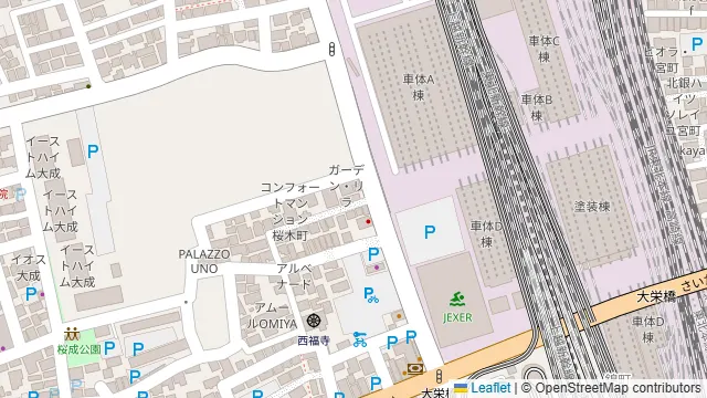 会議室/フリースペース ネオウィークエンド 大宮の周辺地図