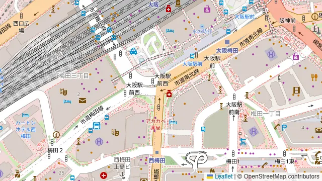和フレンチバル son-ju-cue〈村塾〉屋根裏別邸の周辺地図