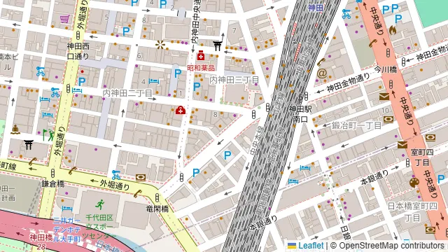 TRATTORIA ISSEI(トラットリアイッセイ)の周辺地図