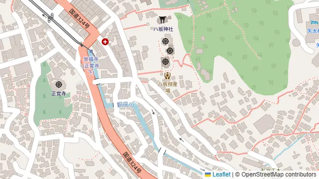 町家ライブラリーぬいの周辺地図