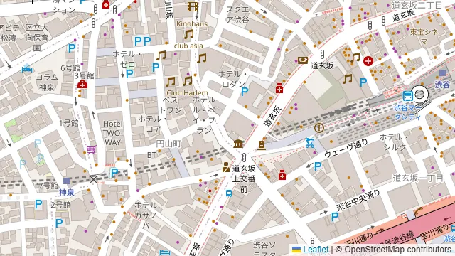Casa Asteion（カーサ アスティオン）の周辺地図