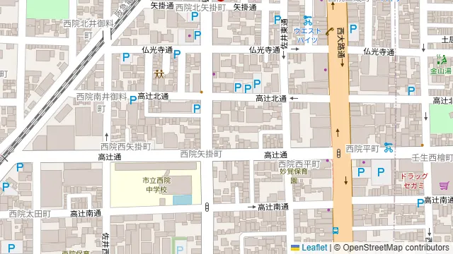 スタジオサイトルの周辺地図