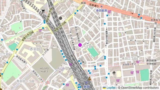 赤羽スペインクラブ TERA TERAの周辺地図