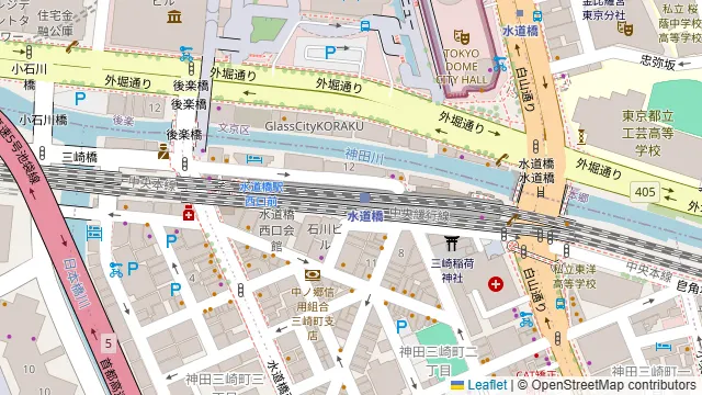 肉&ワイン カジュアルフレンチ ビストロユウ 水道橋の周辺地図