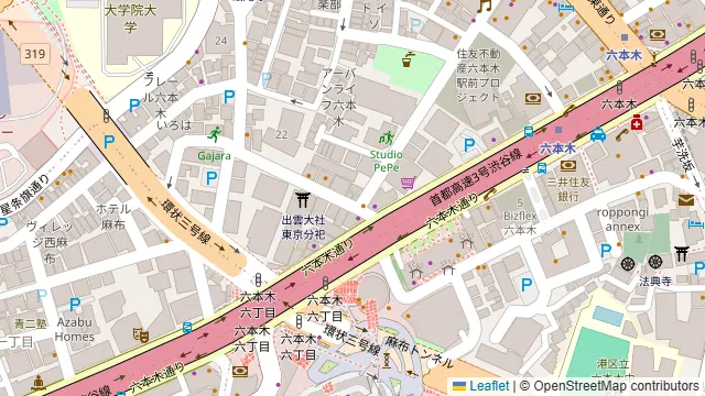 ダイニングバーDoRaの周辺地図