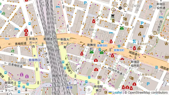 CheeseTable 新宿店の周辺地図