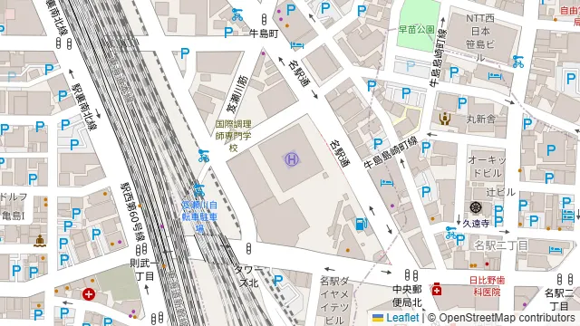 Party Restaurant REGOLITH(レゴリス)の周辺地図