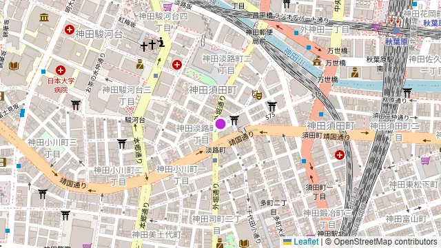 日本酒バルかぐらの周辺地図