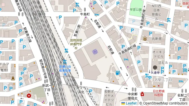 Party Restaurant REGOLITH（レゴリス）の周辺地図
