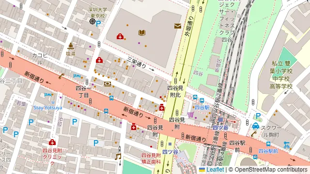シュラスコ&肉バル RUMP-ランプ- 四ツ谷しんみち通り店の周辺地図