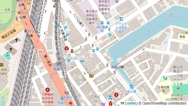 famispe五反田1stの周辺地図