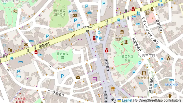 民謡島唄ライブ居酒屋琉球の周辺地図
