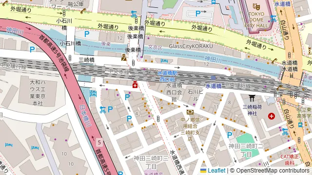 イタリアン肉バル 29DOME 水道橋店の周辺地図